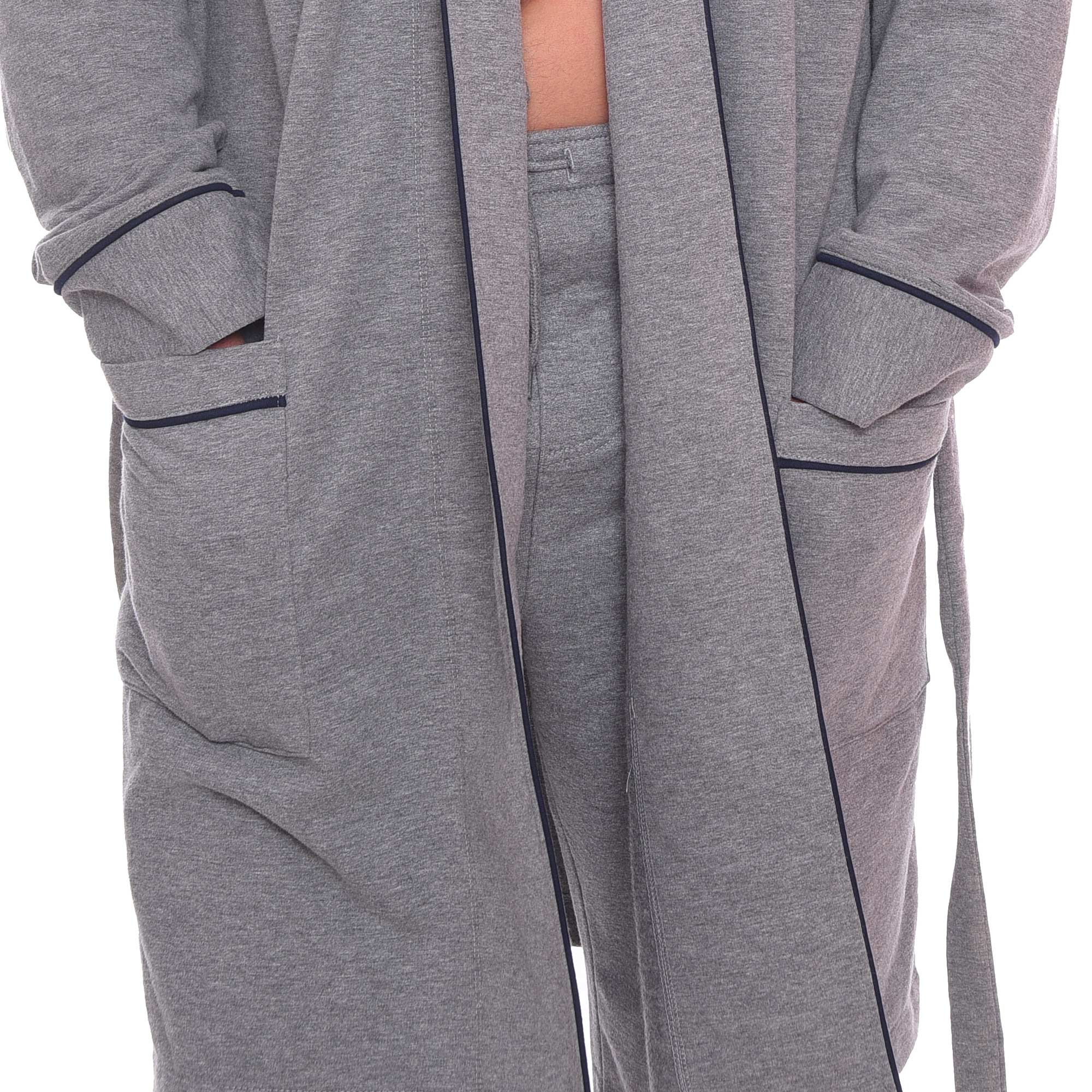 Grey Men pajama robe(10)