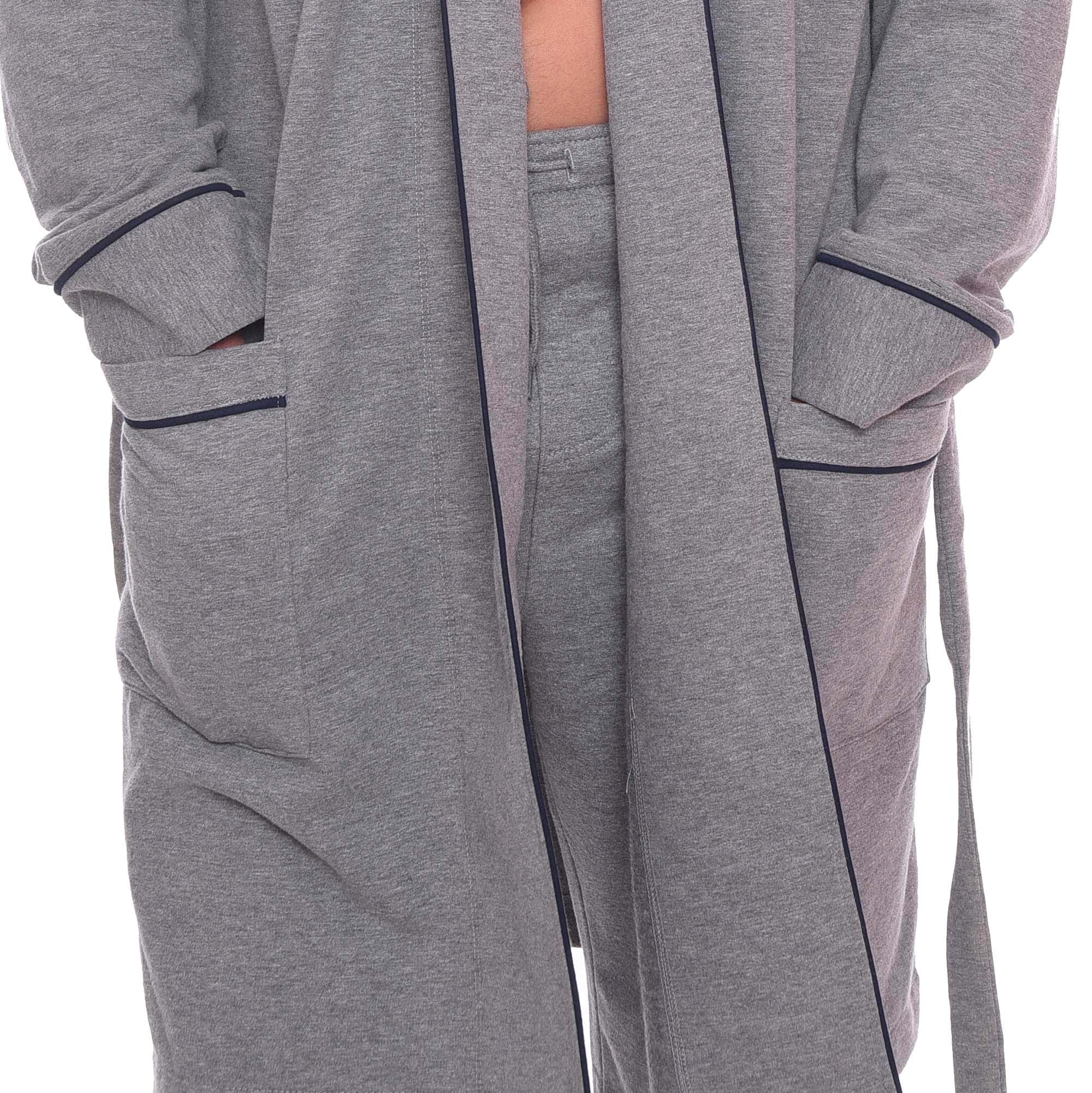 Grey Men pajama robe(10) - nagahomme