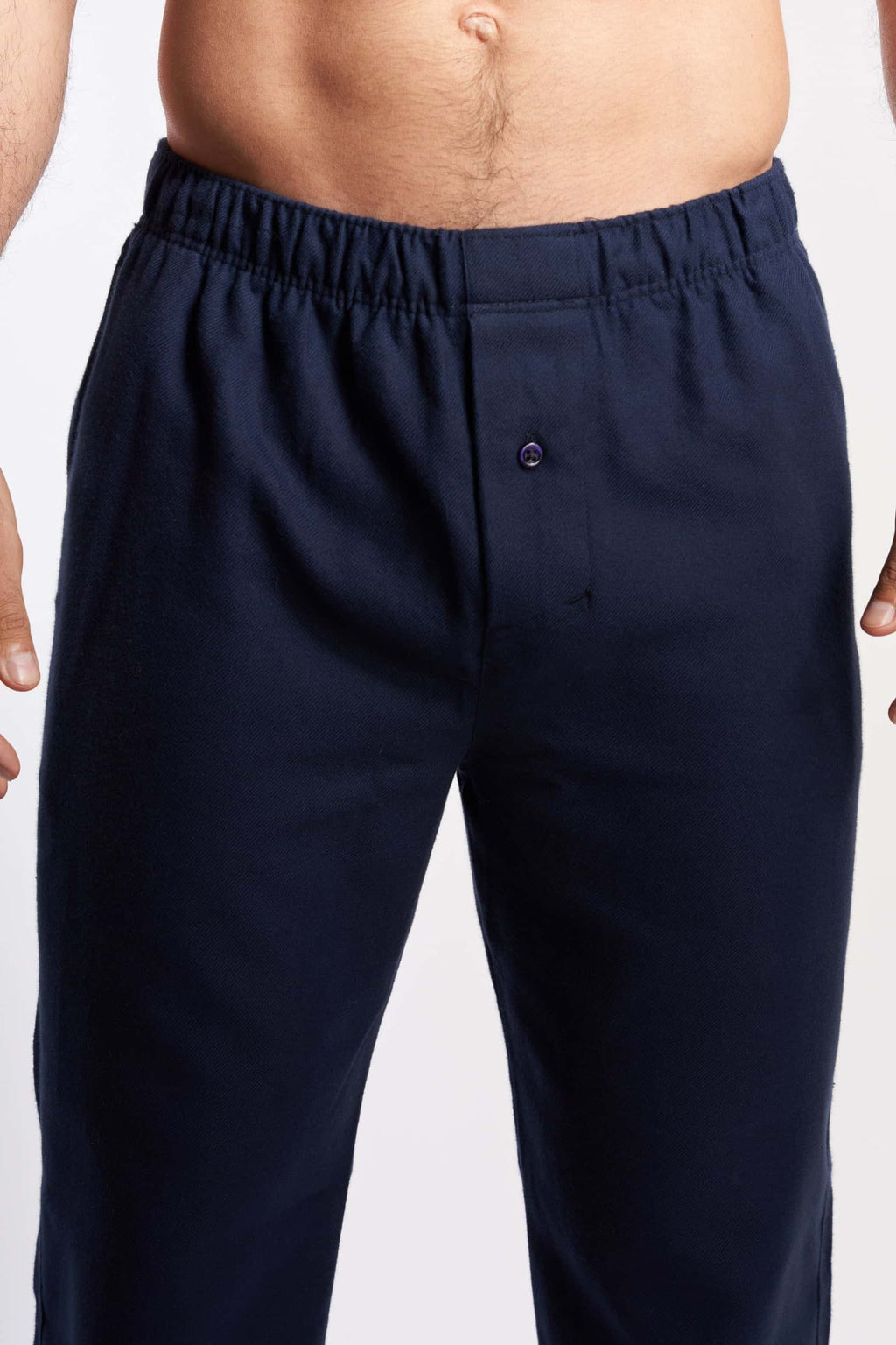 Navy Checks Men Robe(07) - nagahomme