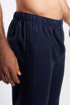 Navy Checks Men Robe(07) - nagahomme
