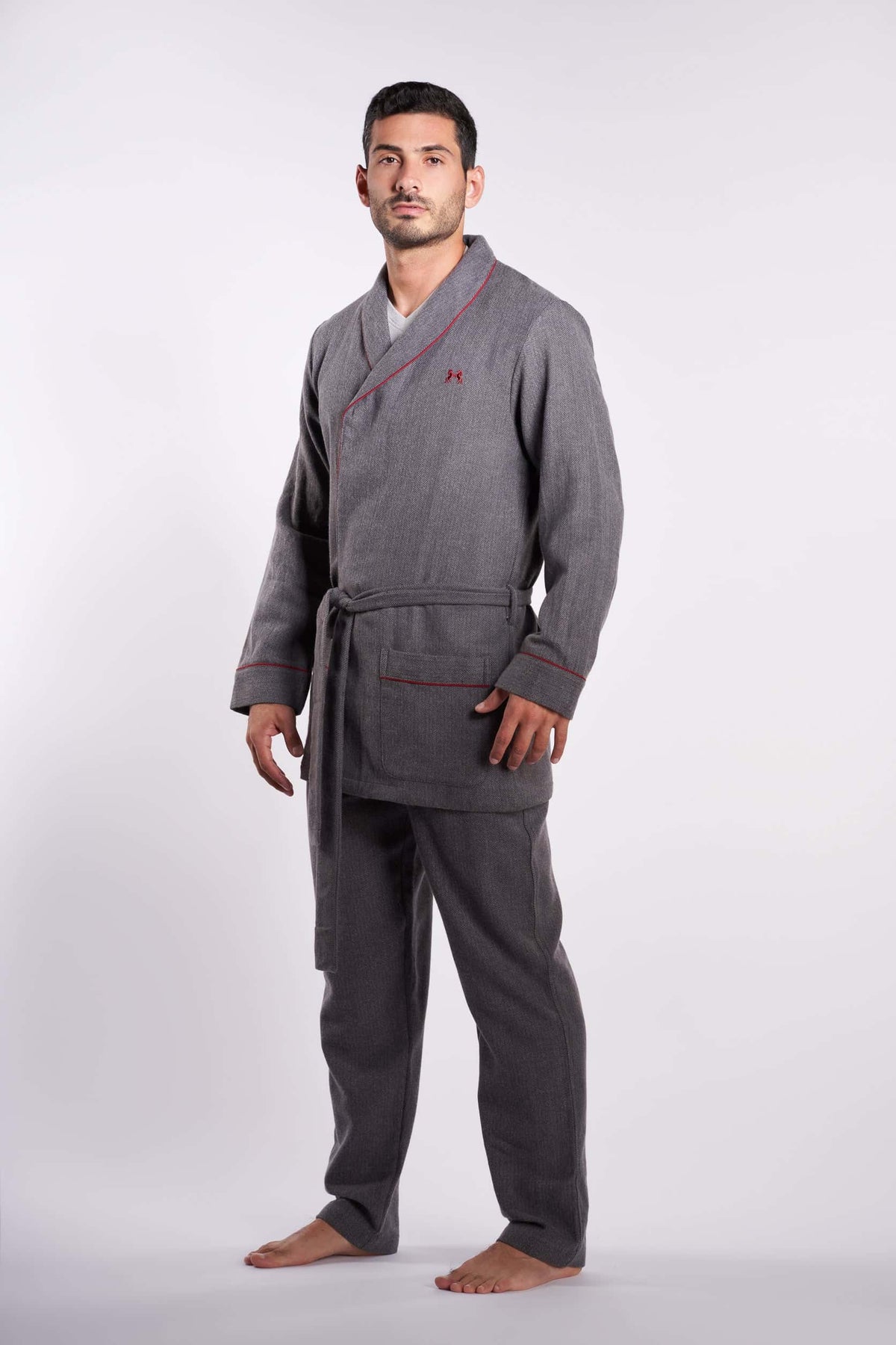 Charchoal Chanee Robe(08)