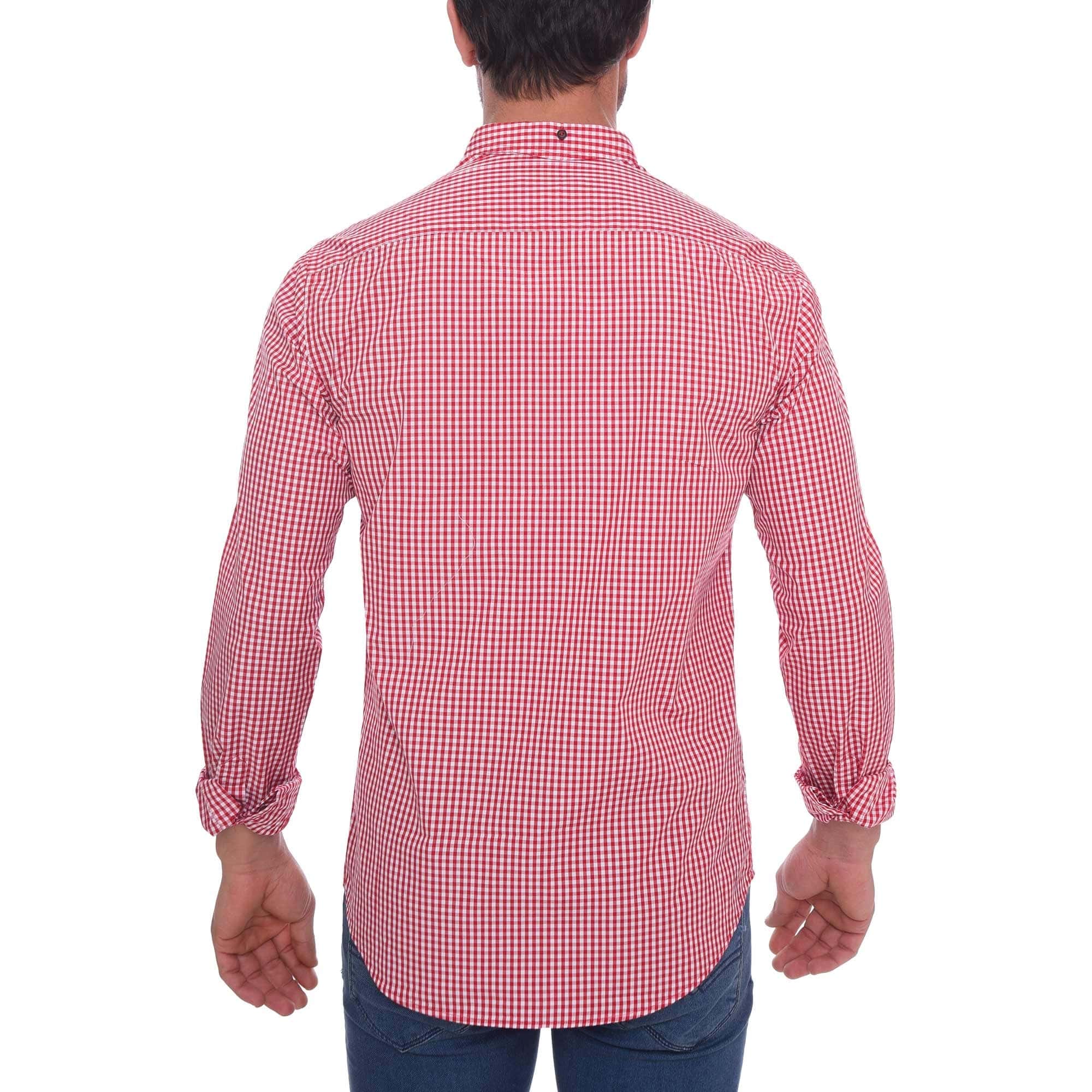Red Checks Casual Cotton shirt(23)