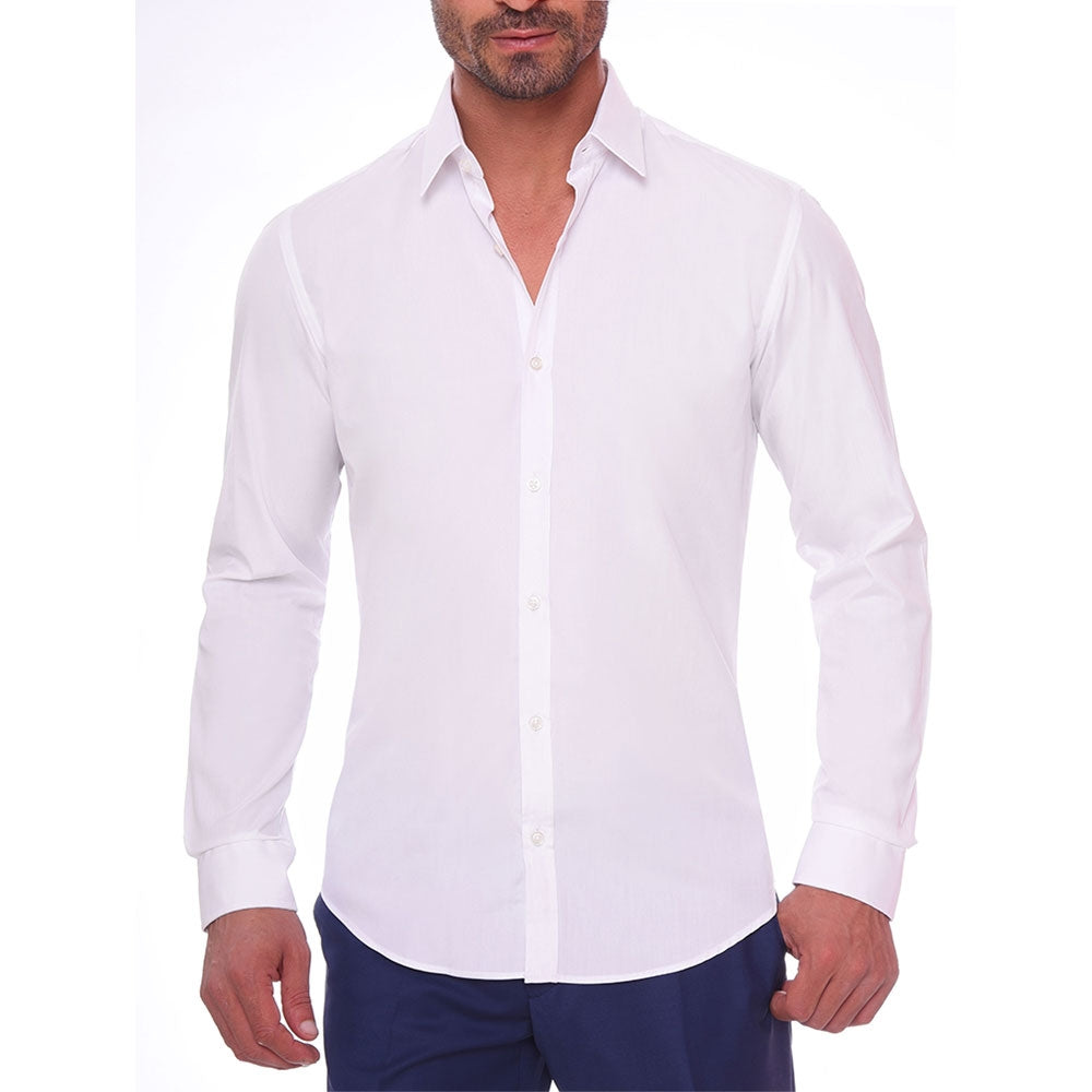 White Classic Cotton shirt(152)