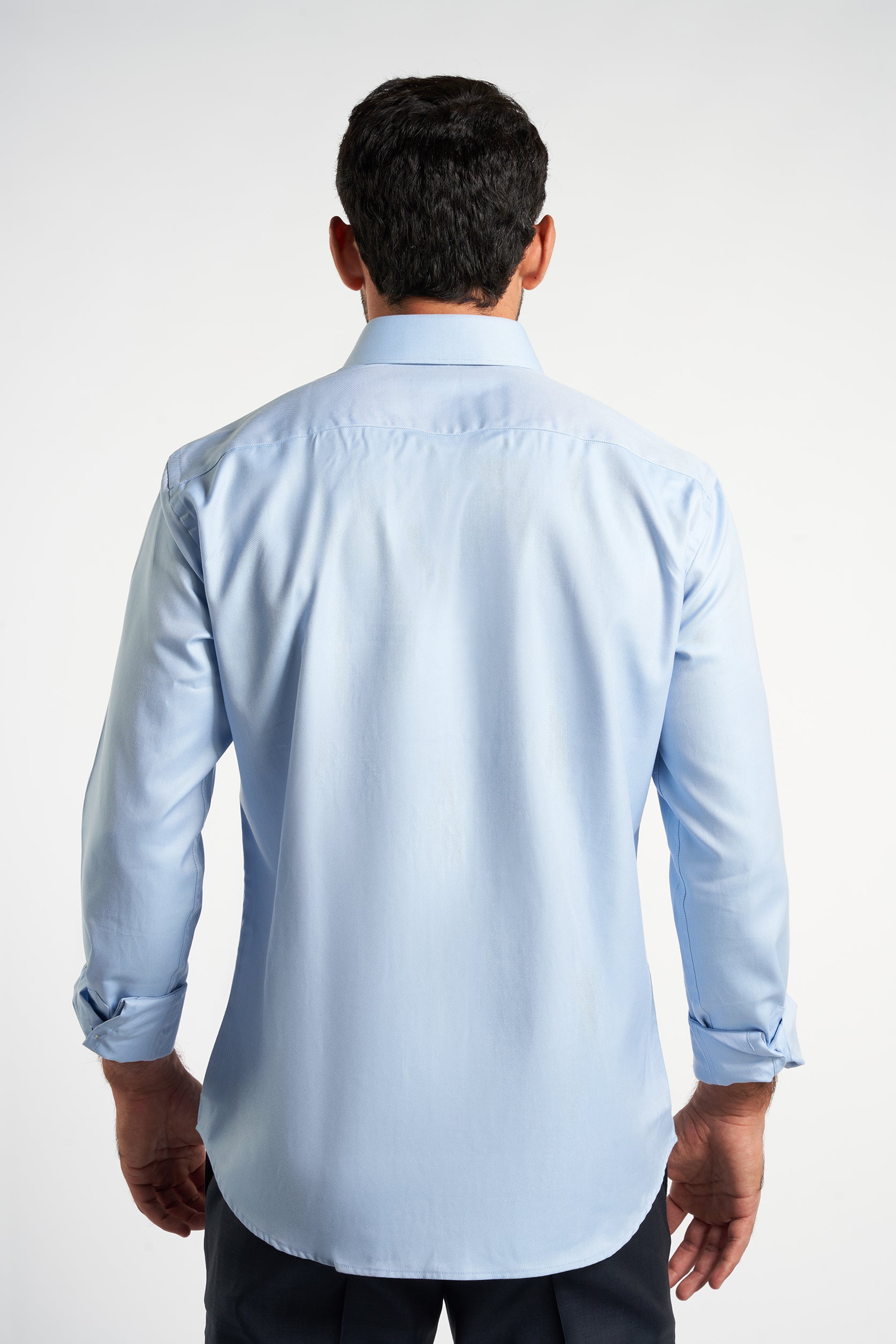 White Light blue Classic Cotton shirt(803)