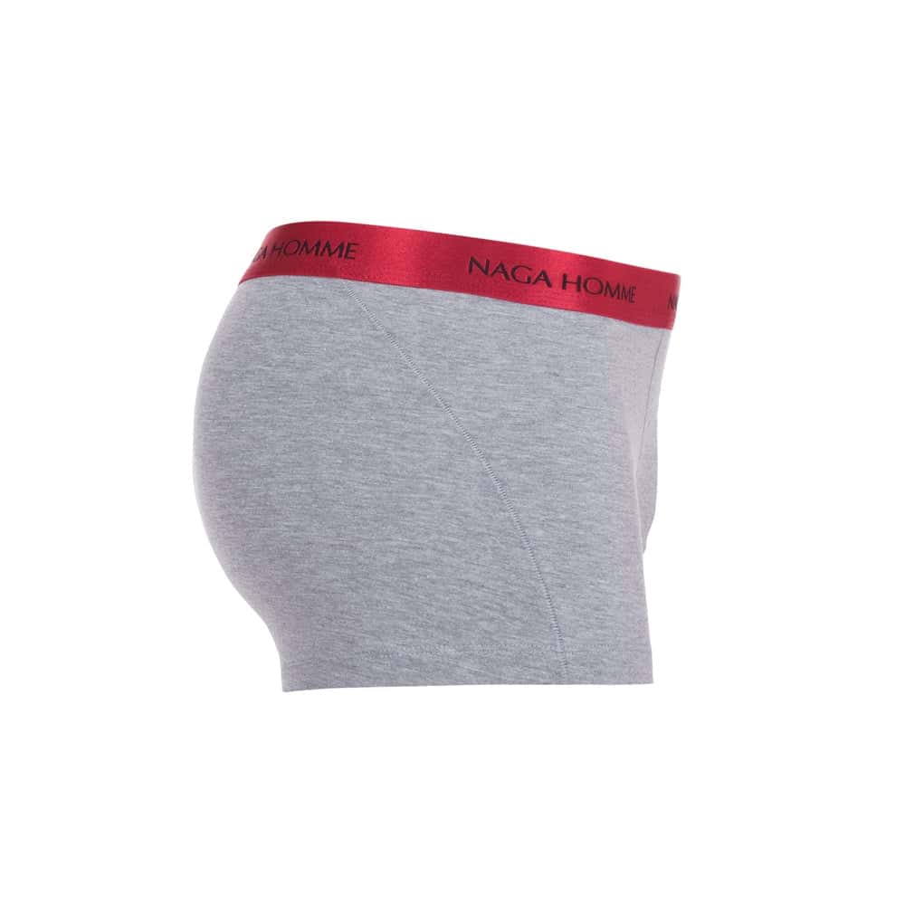 بوكسر قطني سادة مع خصر مطاطي Secondary image