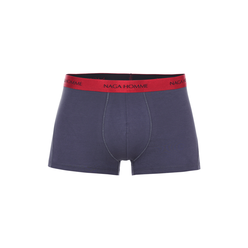 Plain Boxer Cotton With Elastic Waist